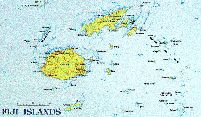 Taveuni map